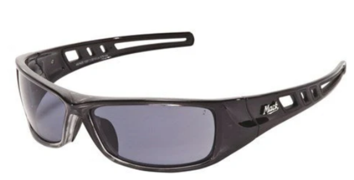 Picture of Mack B-Double Smoke Safety Glasses, Polarised smoke, Brown tint, Anti-scratch