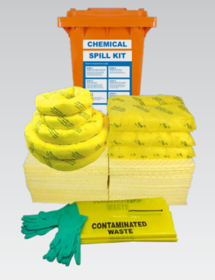 Picture of Spill Kit Refill, Chemical, suit 240L (Complete Contents)