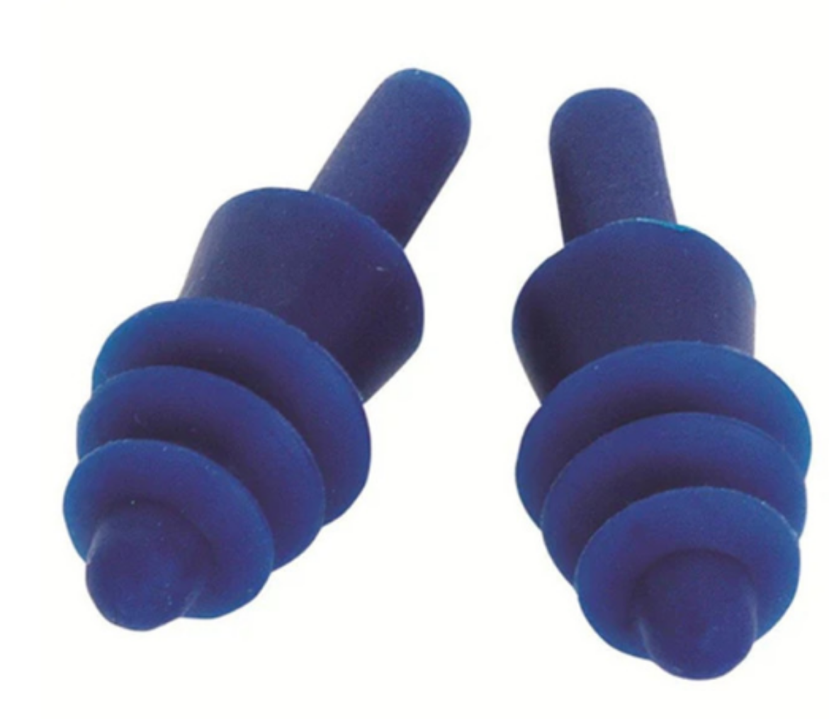 Picture of PROSIL REUSABLE UNCORDED EARPLUGS UNCORDED