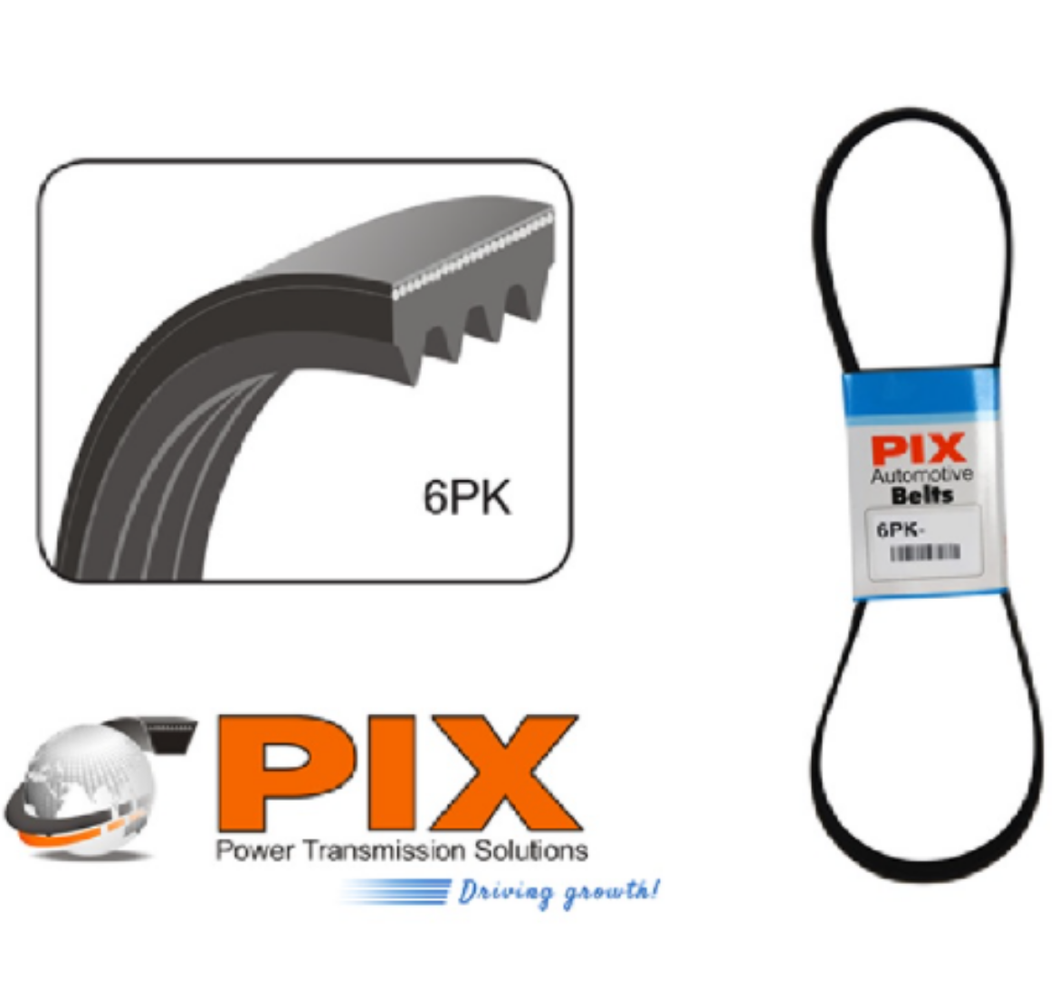 Picture of Automotive Belt Ribbed DAYCO 6PK Section