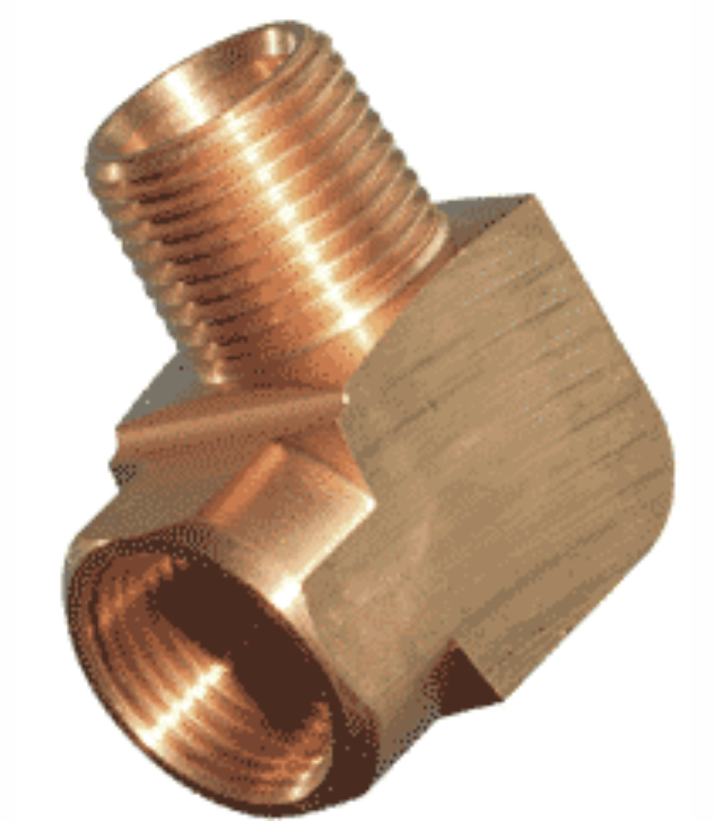 Picture of Elbow, Brass, 90deg, 3/4" BSP Male/Fem