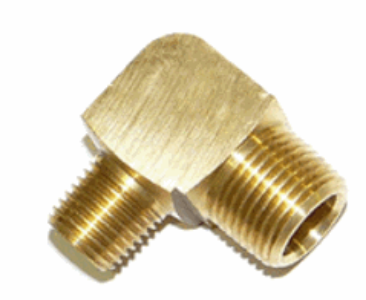 Picture of Elbow, Brass, 90deg, 1/2" x 3/8" BSP Male/Male