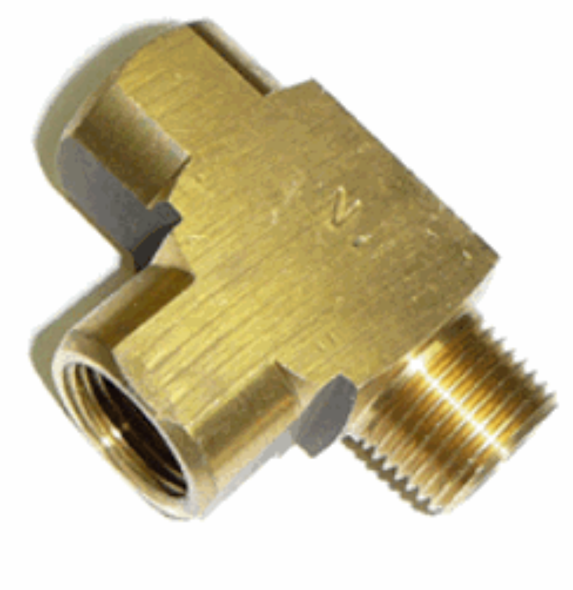 Picture of Male Run Tee, Brass, 1/8" NPT