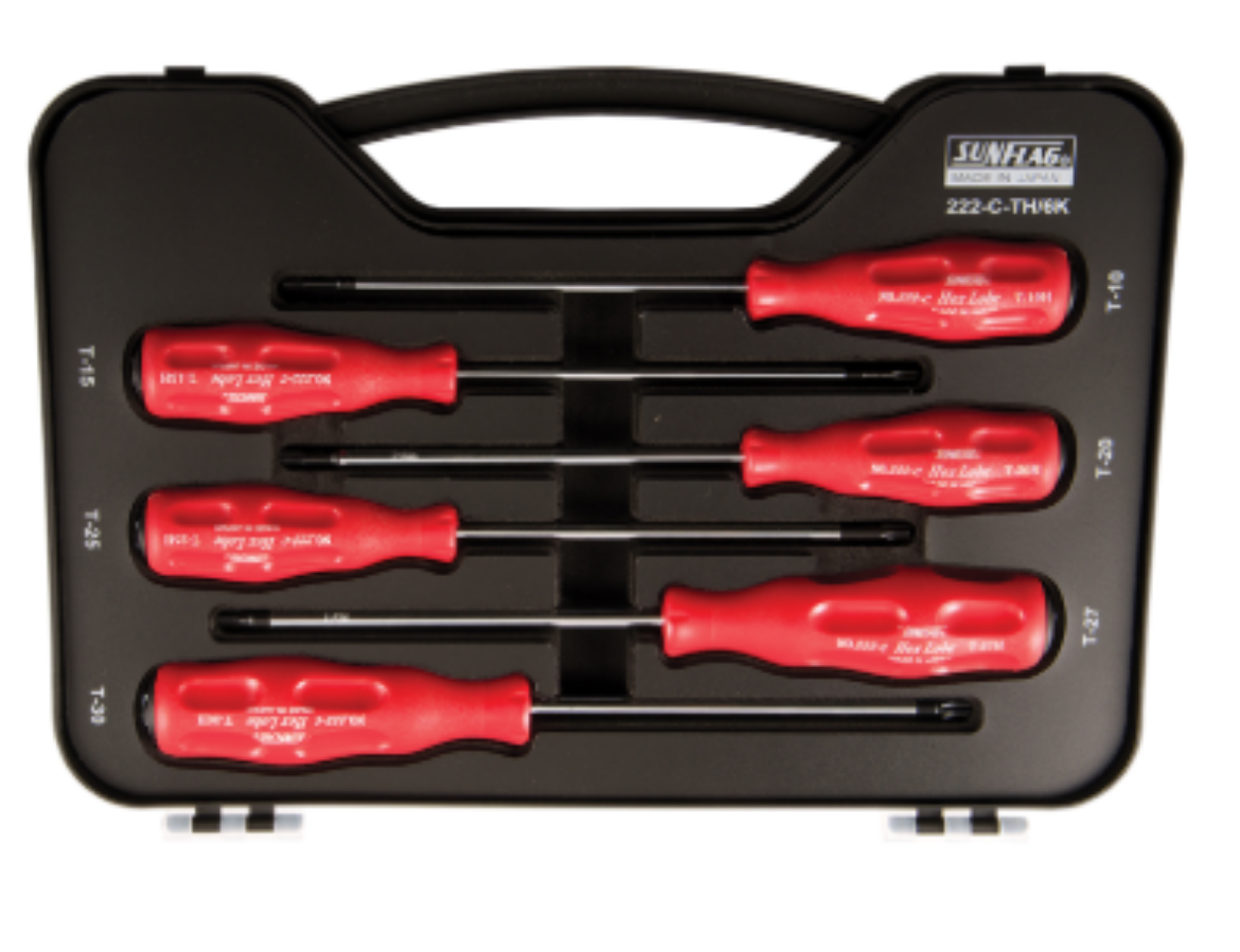 Picture of SUNFLAG TORX (SEC) SCREWDRIVER SET (6 PCE)