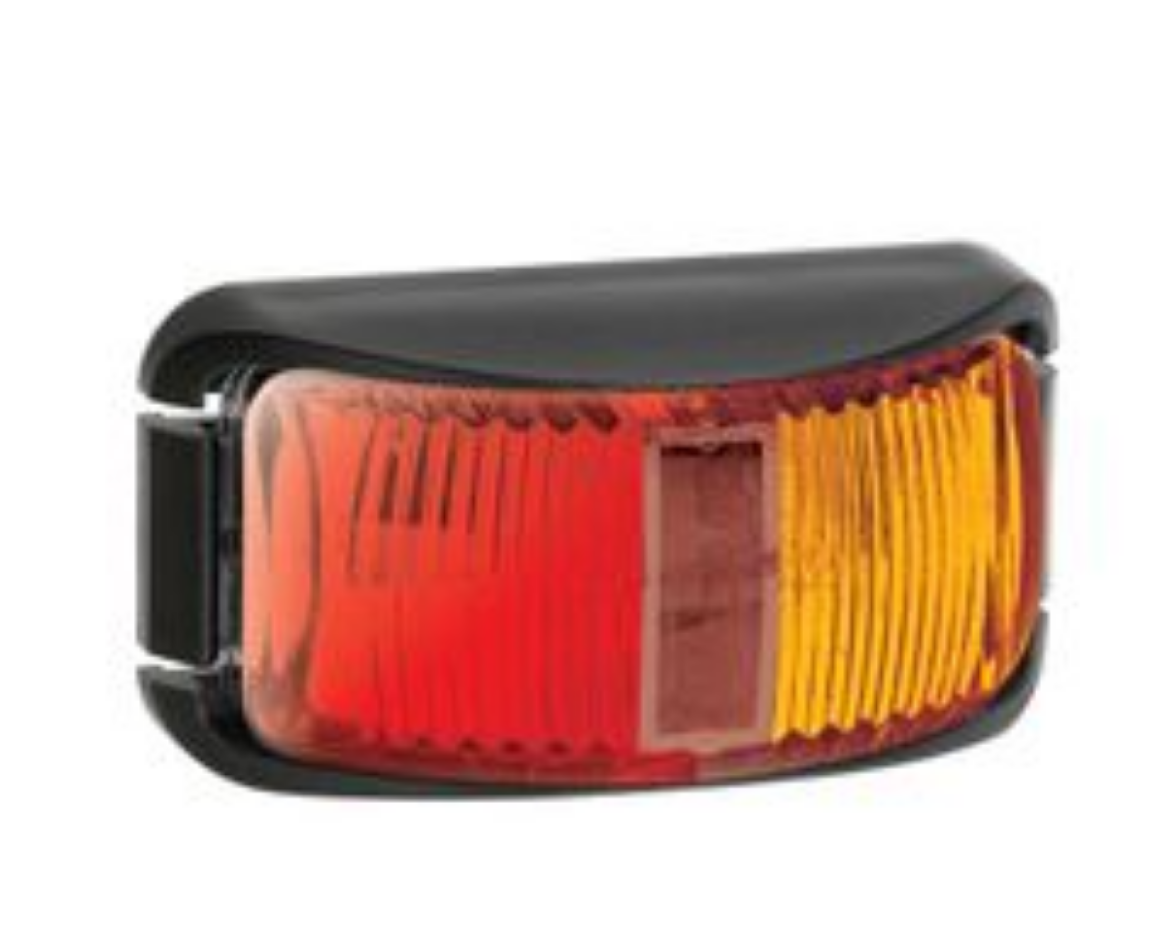 Picture of LED Clearance Light, Red/Amber, 9-33V, NARVA SIDE MARKER