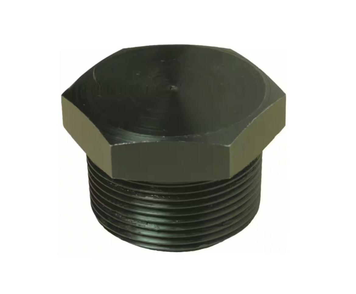 Picture of Plug, Black Steel, 1 1/4" BSPT, Hex Head