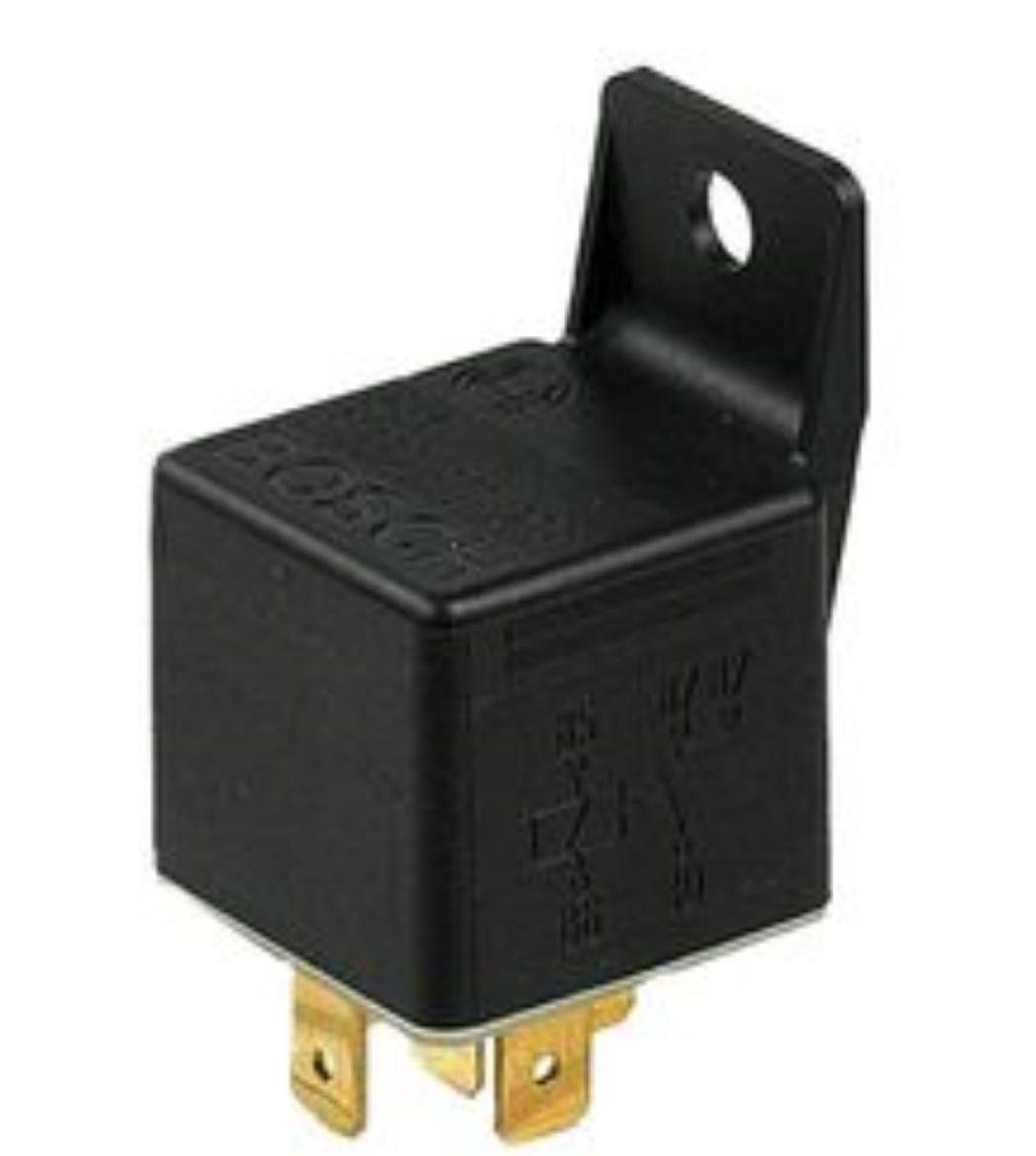 Picture of Relay Mini 12V 30A 5 Pin NO Contacts (R5-1240R/0986332300)