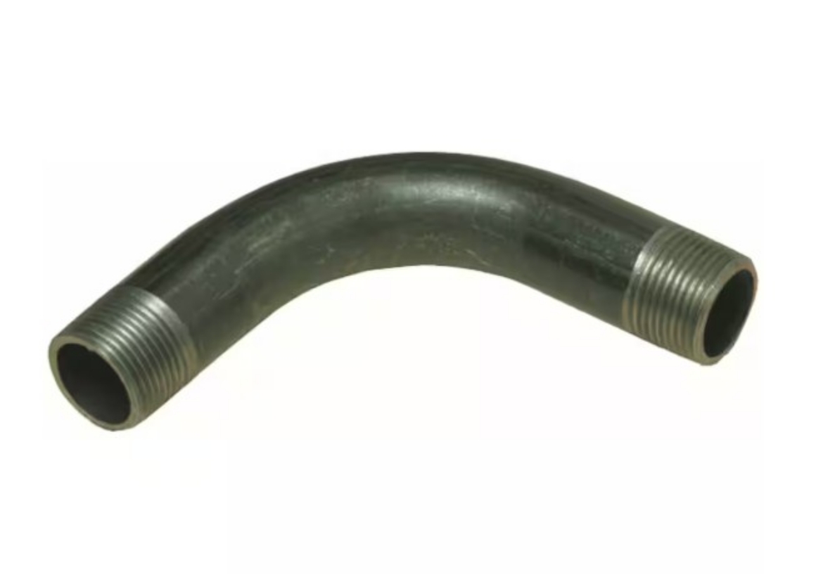 Picture of Bend/Elbow, Black Steel, 45deg, Swept, M/M, 1 1/2" BSP