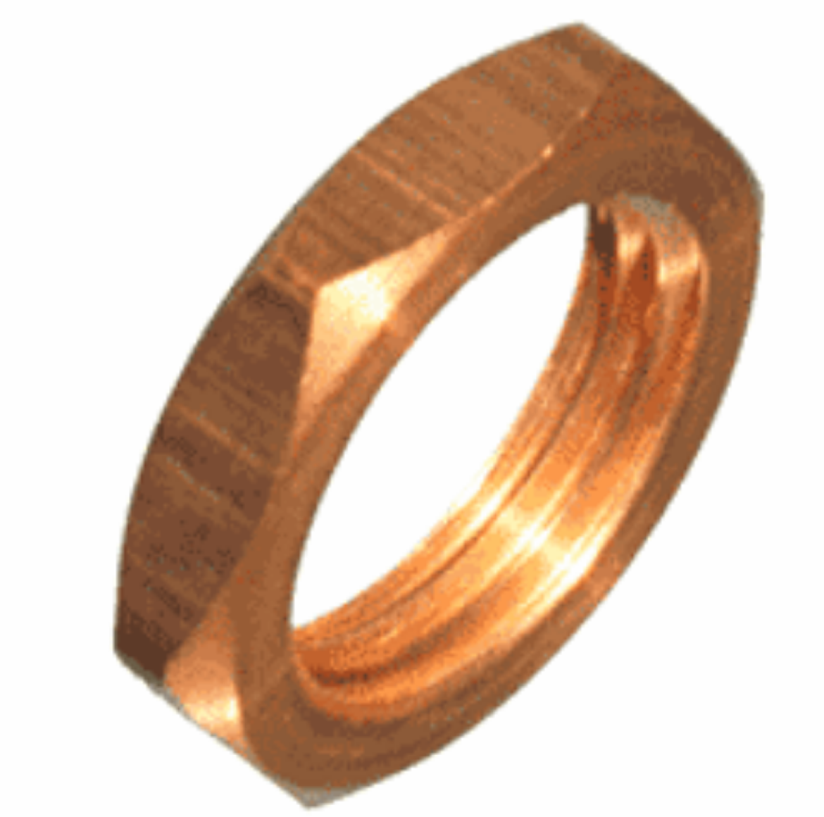 Picture of Lock Nut, Brass, 1/2" BSP