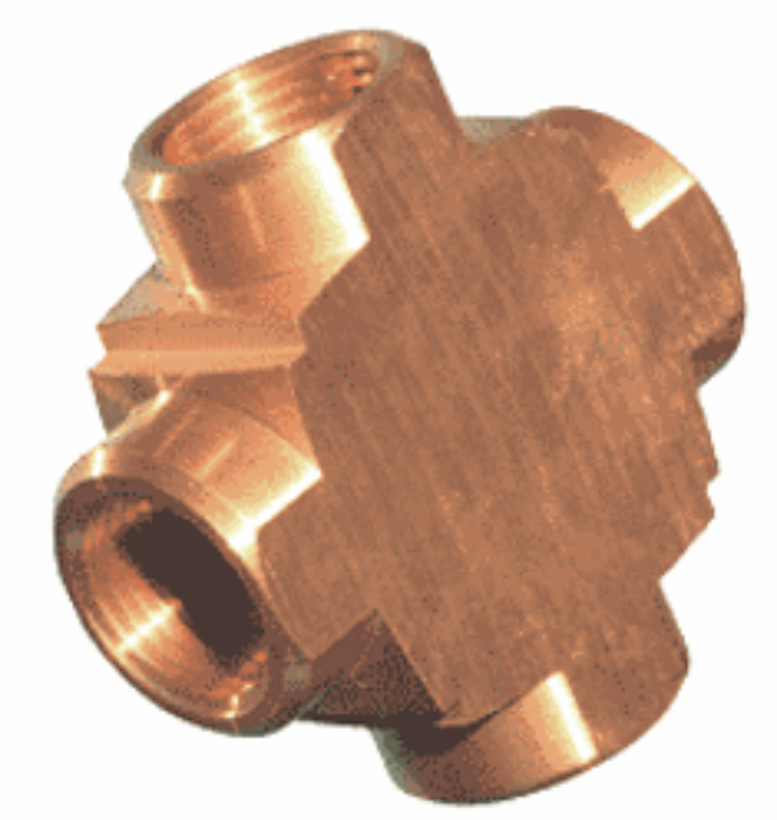 Picture of Cross, Brass, 3/8" NPT