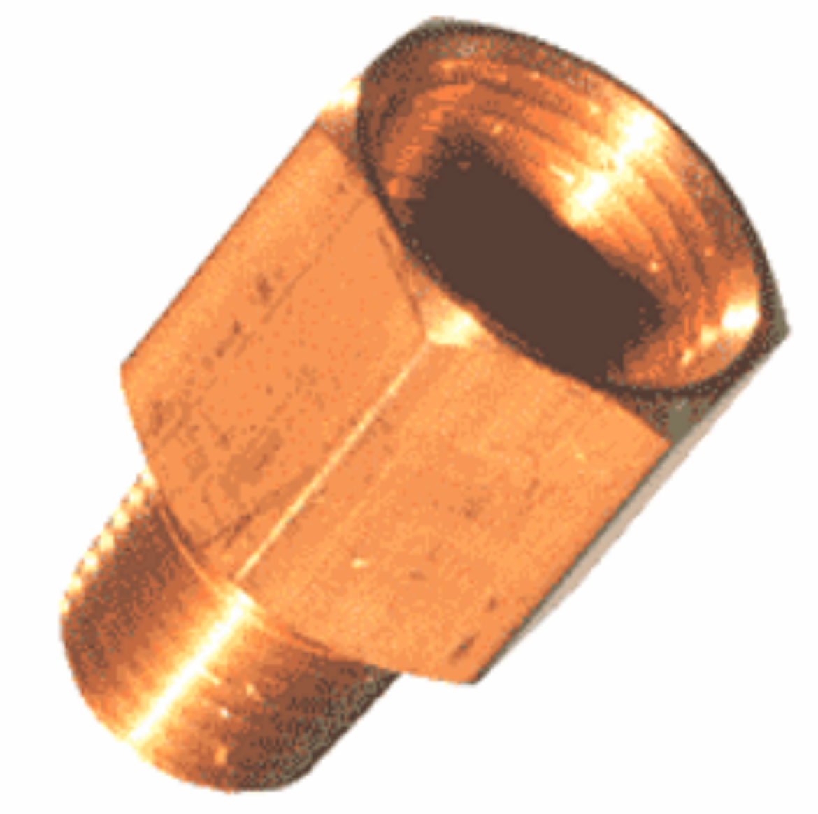 Picture of Adaptor, Brass, 1/8" NPT Male x 1/8" BSPT Fem