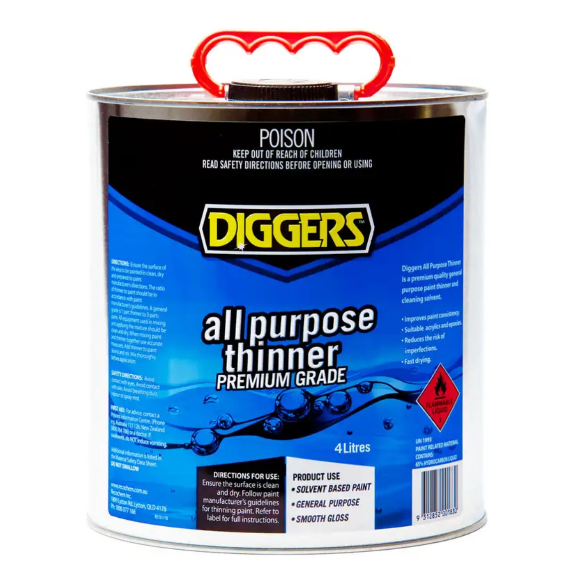 Picture of General/Multi-Purpose Thinner 4ltr