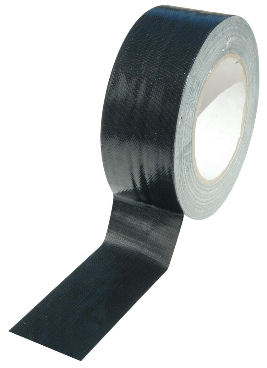 Picture of Tape, Cloth, 100mm x 25mtr, Black