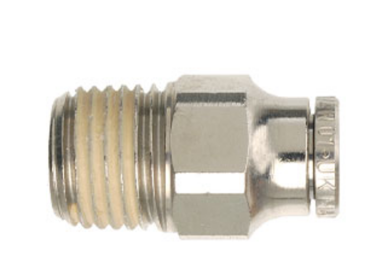 Picture of Male Connector, NP Push Fit, 8mm x 1/4" BSP