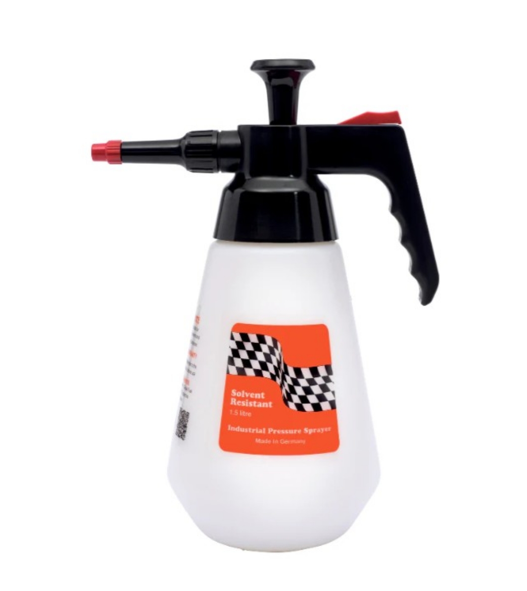 Picture of Sprayer, Solvent Resistant, 1.5ltr, Application: most type of petroleum-based solvents, Brake Cleaner, Tyre Shine, Degreaser