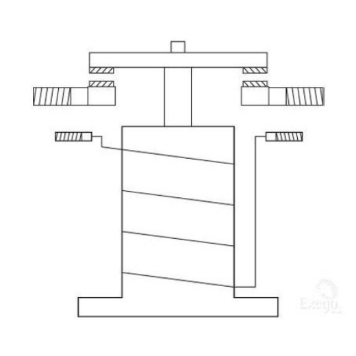 Picture of Solenoid, 12V, 80A, Continuous Duty, NO Contacts Metal Side Mount