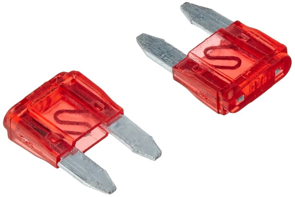 Picture of Mini Wedge/Blade Fuses - LED 10amp, Pkt.5