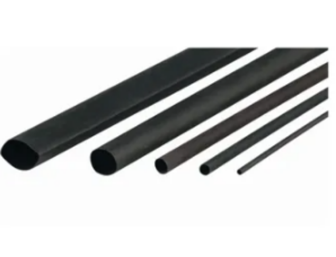 Picture of Heat Shrink Dual Wall 39mm Black Adhesive Lined 1.2m Length 3:1 Shrink Ratio