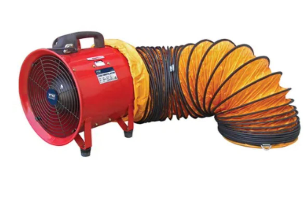 Picture of ITM 300MM PORTABLE VENTILATOR SET, Ventilator Set Includes Ventilator & 5mtr Ducting.