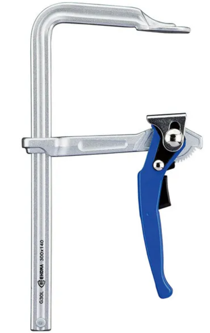 Picture of EHOMA QUICK ACTION LEVER CLAMP 200MM X 100MM 350KGP