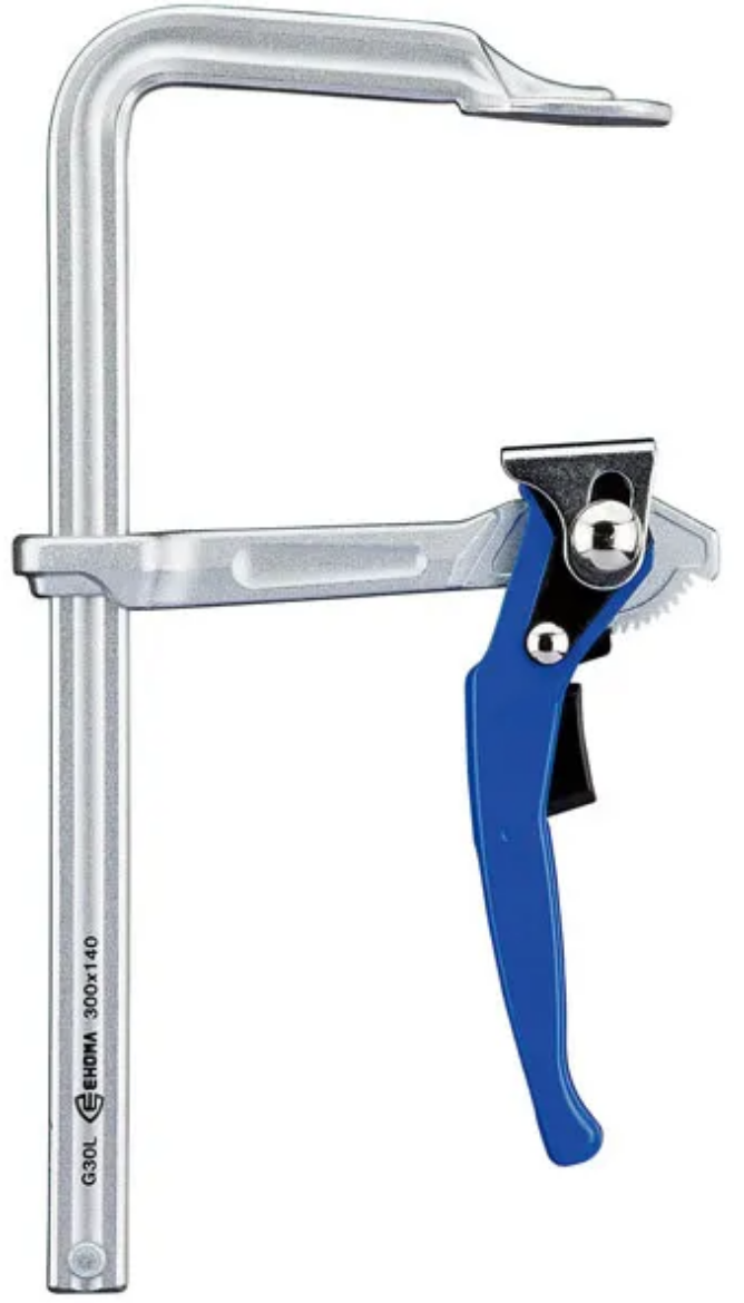 Picture of EHOMA QUICK ACTION LEVER CLAMP 300MM X 140MM 500KGP