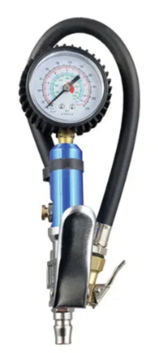 Picture of ITM TYRE INFLATOR, GUN AUTO STYLE, DIAL GAUGE 0-220PSI