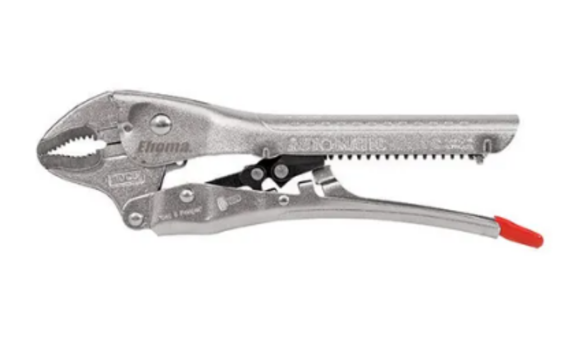 Picture of EHOMA AUTOMATIC LOCKING PLIER, CURVED JAW, 250MM