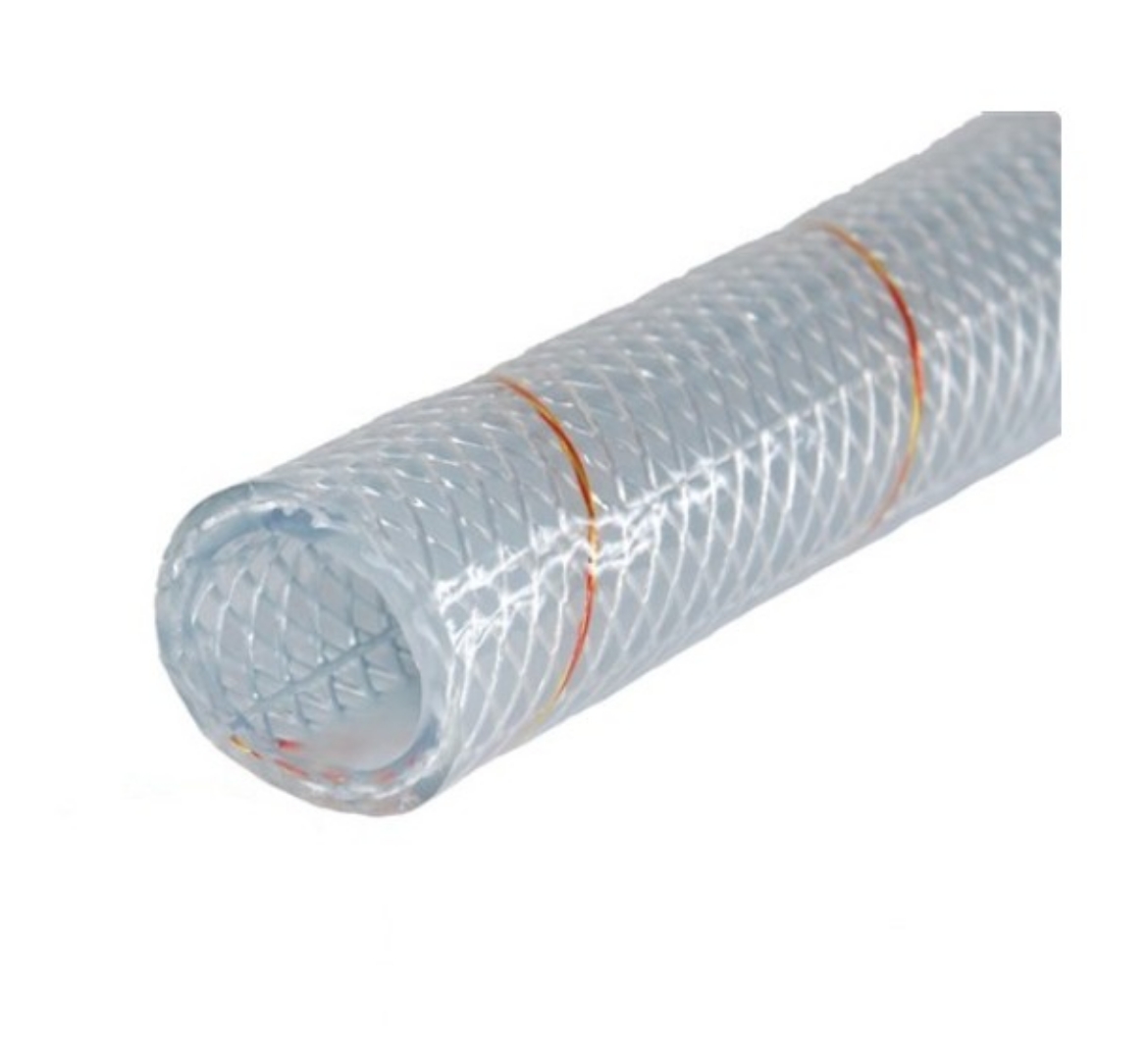 Picture of Hose, PVC, NTP Clear Braided, M.P, 10mm (3/8"), Delivery of Air, Water, Food & Beverages and Petroleum Products