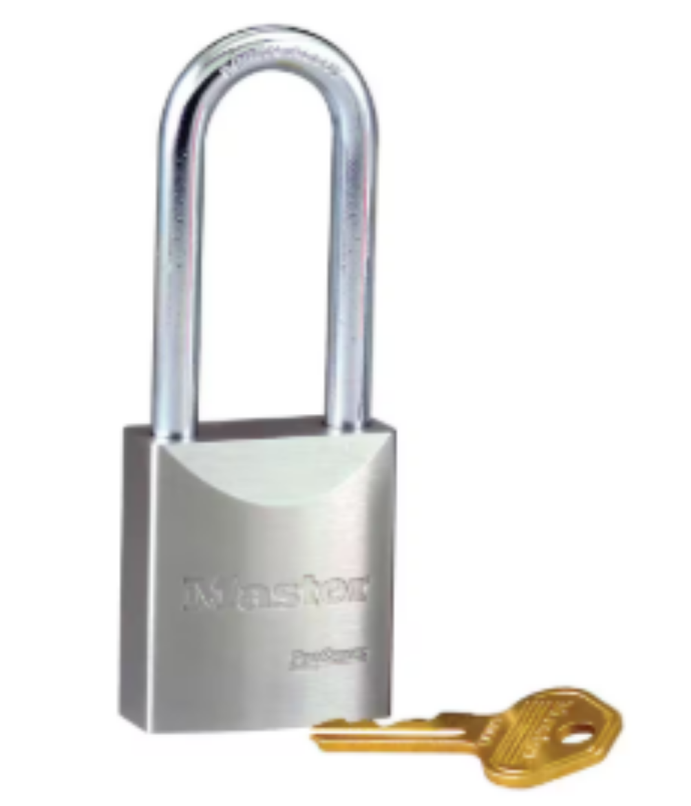 Picture of Padlock, 7000 Series, Solid Steel, 40mm, W/CYL, 76mm Shank, Keyed Alike