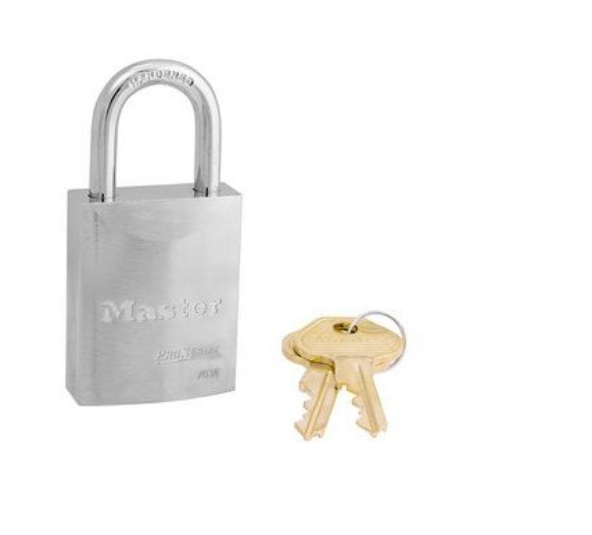 Picture of Padlock, 7000 Series, Solid Steel, 40mm, W/CYL, 76mm Shank