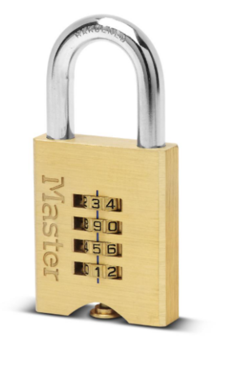 Picture of PADLOCK COMB RESET BR 50MM M/L BOX2-41746 --  41746