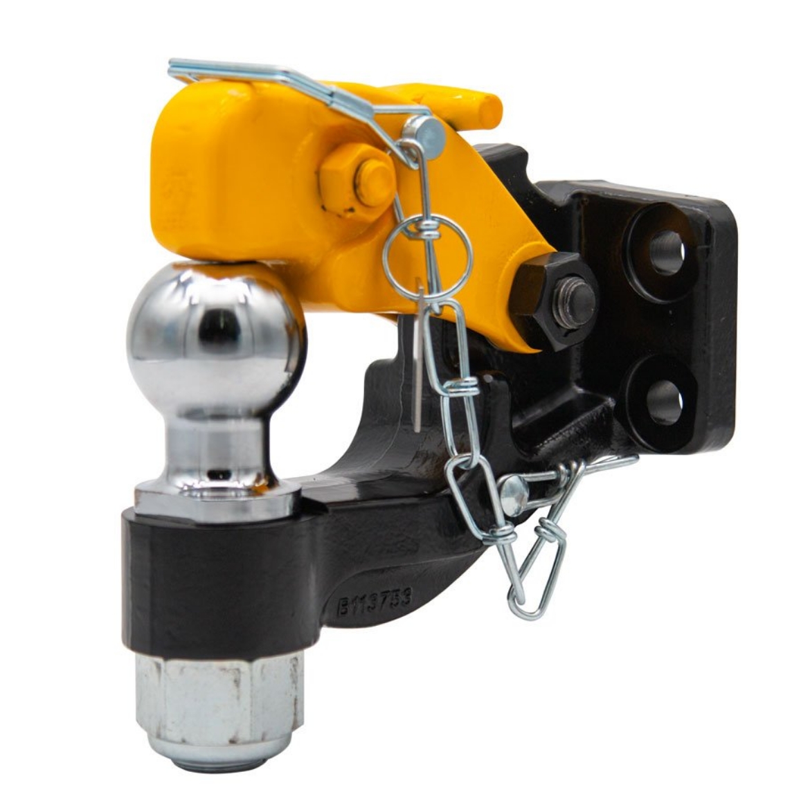 Picture of Combination Pintle Hook & 50mm Tow Ball, 3.5t Ball Coupling, 6t Ring Coupling