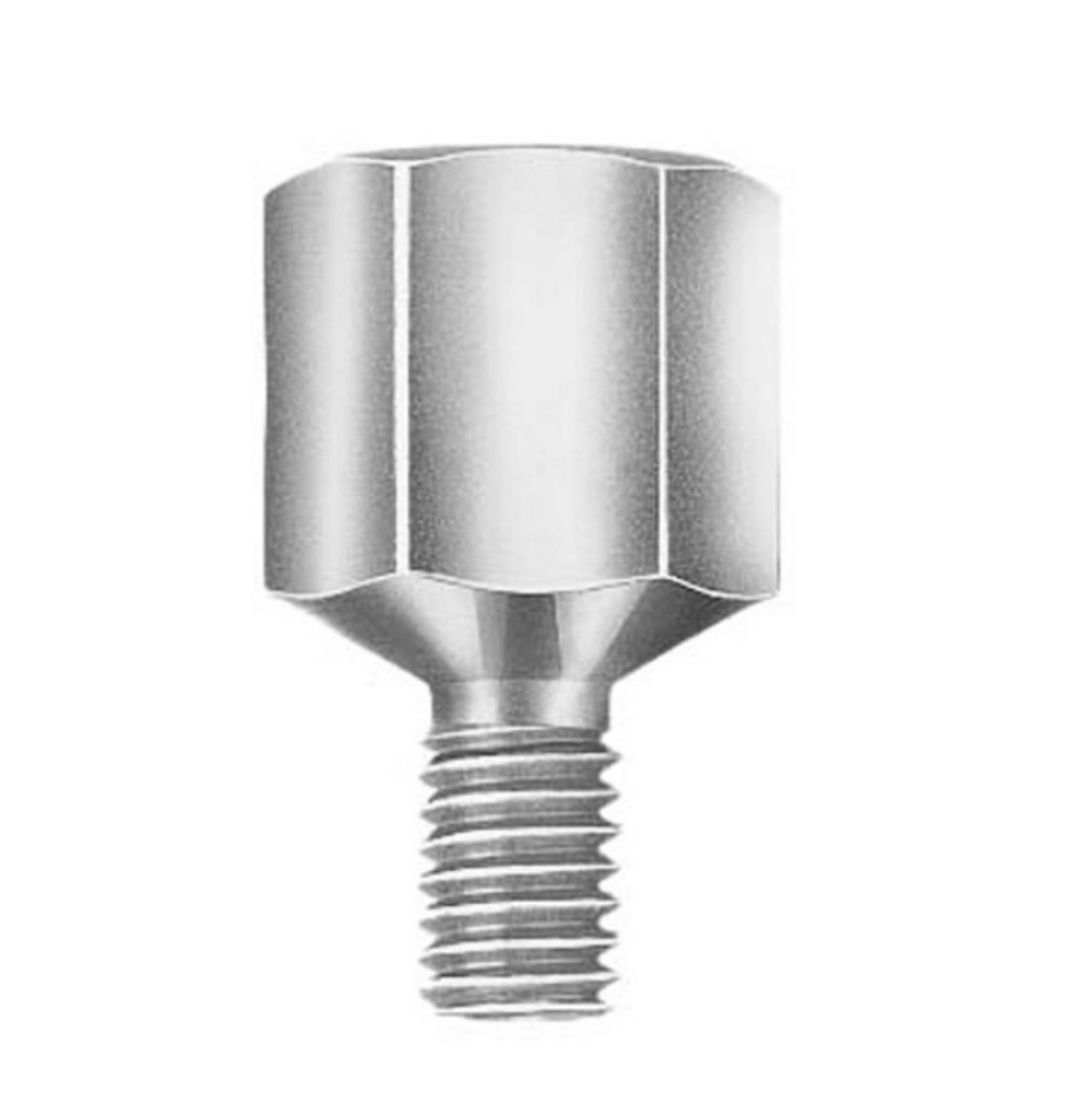 Picture of Adaptor, 1/4 UNF Male x 1/8 NPT Female