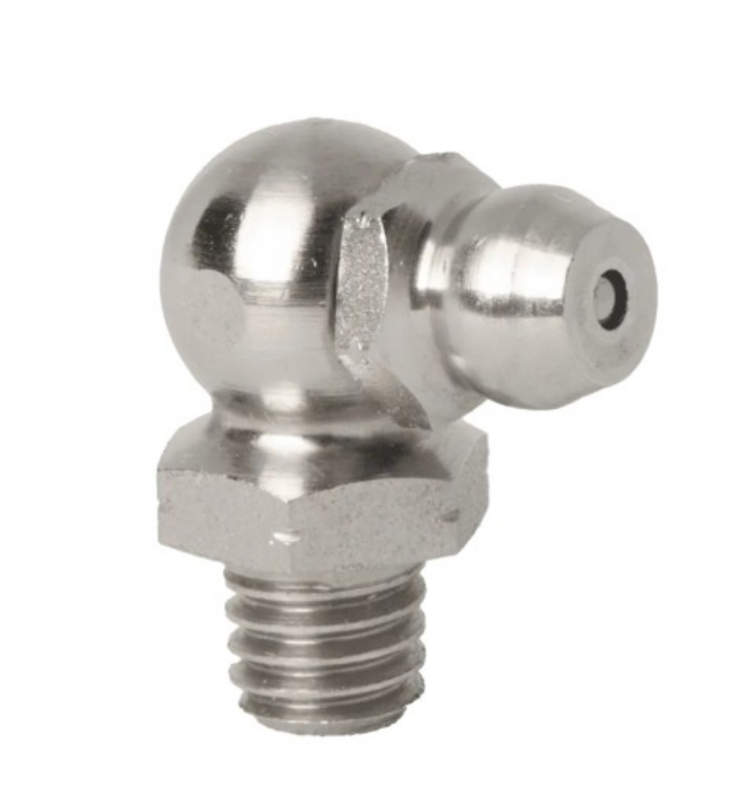 Picture of Grease Nipple, 1/4" BSP, 90 Deg, Pkt.10