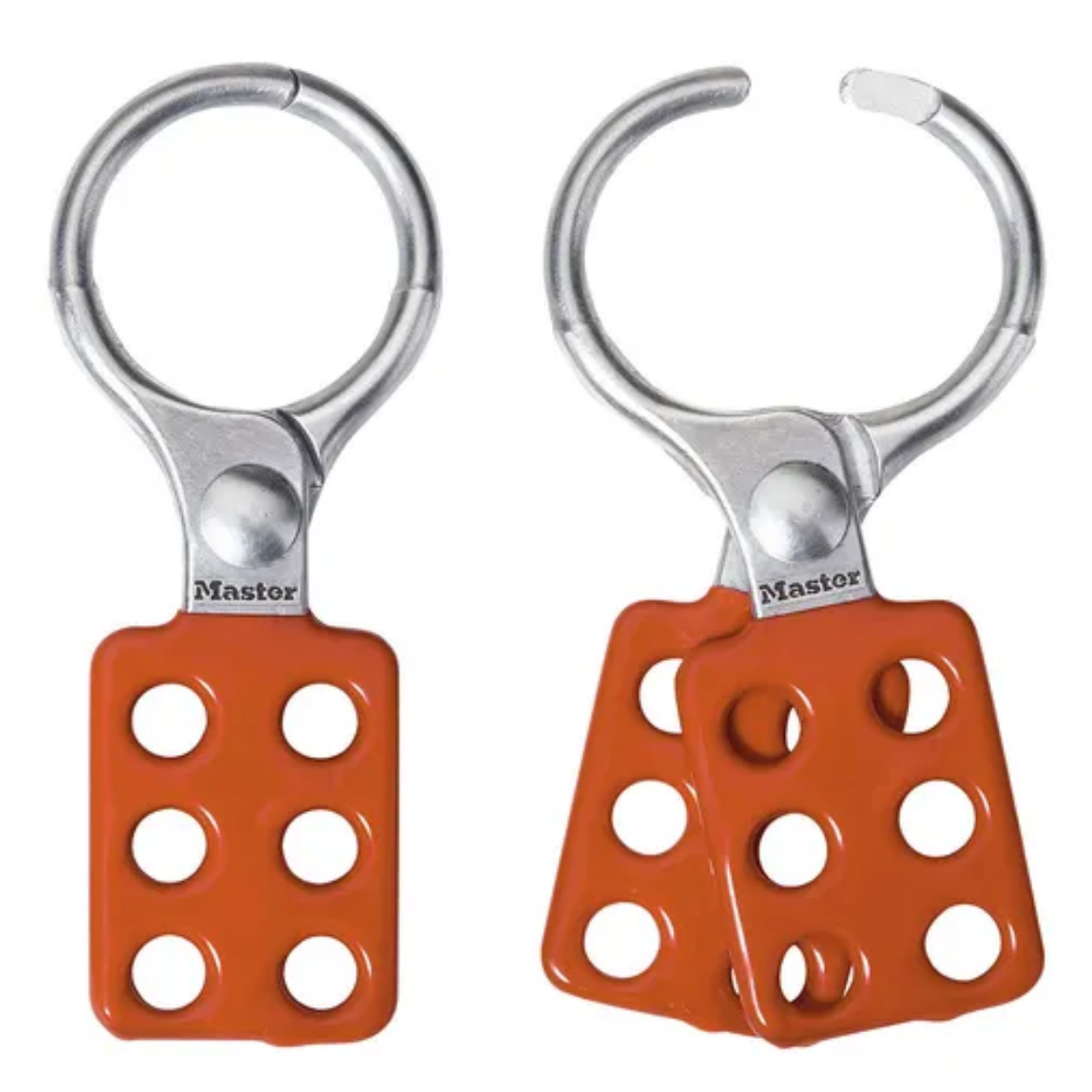 Picture of Lockout Hasp, Aluminium, 38mm Dia Jaws, 6 Padlock Capacity