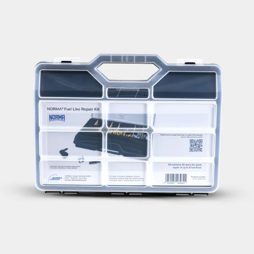 Picture of Kit, Fuel Line Repair Kit, Quick Connectors & Clamps, Norma, 50pces, Repair up to 8 fuel lines, (RRP $483.55)