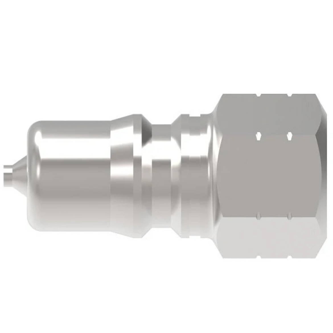 Picture of Plug, Male Q/R, ISO 7241-1 B, Body Size,1/4", 1/4" BSPP Female
