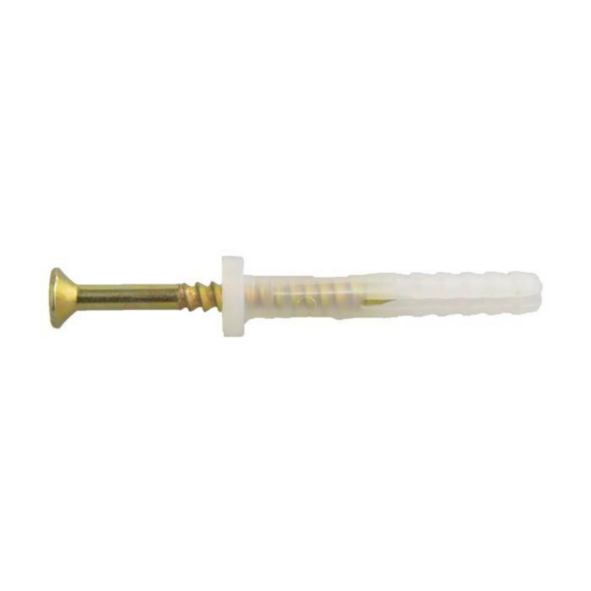 Picture of BETTADRIVE ANCHOR, KNOCK IN, 6 x 40mm, Zinc Yellow Screw