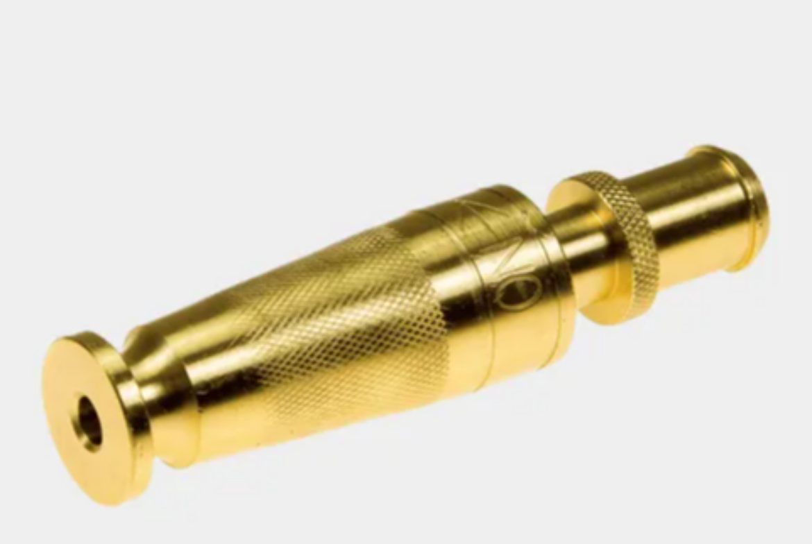 Picture of Nozzle, Fire Reel, Brass Jet, 3/4" Brass Tail