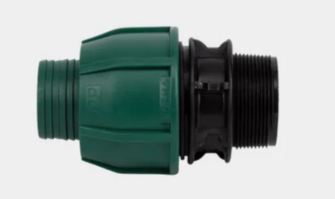 Picture of Poly Male Adaptor, Rural 1-1/4" x 1-1/4"BSP