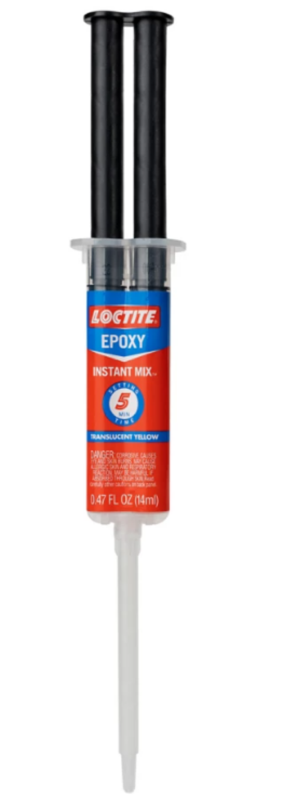 Picture of Loctite 5 Minute Instant Epoxy - Self Mixing - 14ml Double Syringe