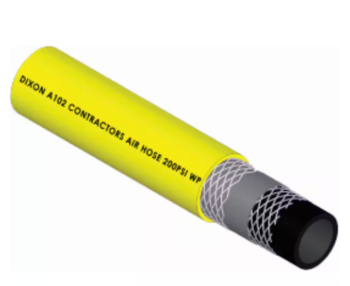 Picture of Hose, A102 Rubber Contractors Air Delivery, 12mm x 20m, 200PSI, Yellow