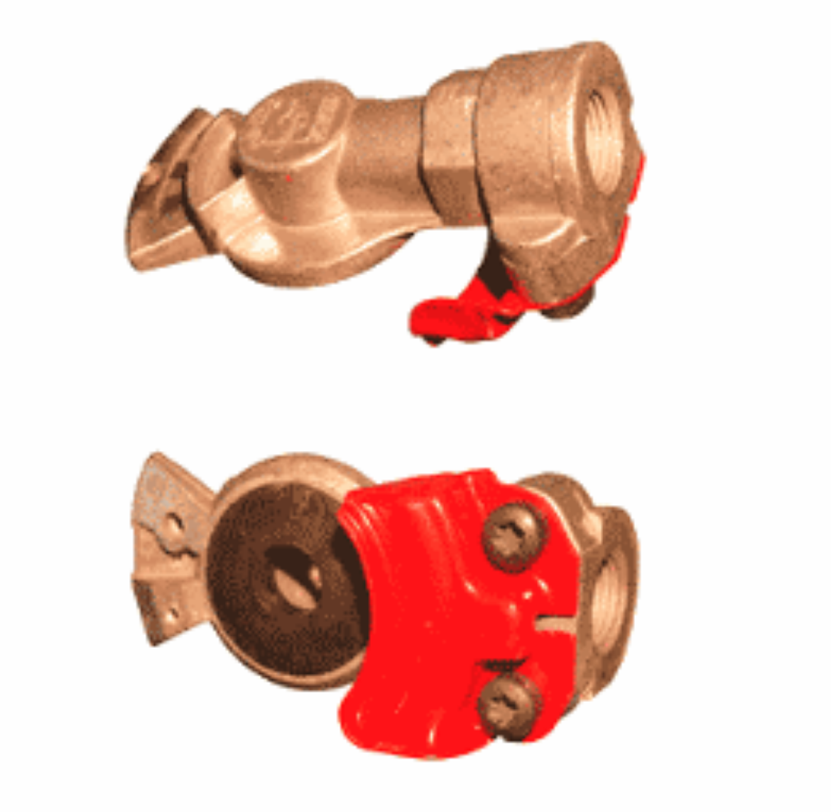 Picture of Coupling, Glad Hand, Emergency, 1/2" NPT, Red, RRP $19