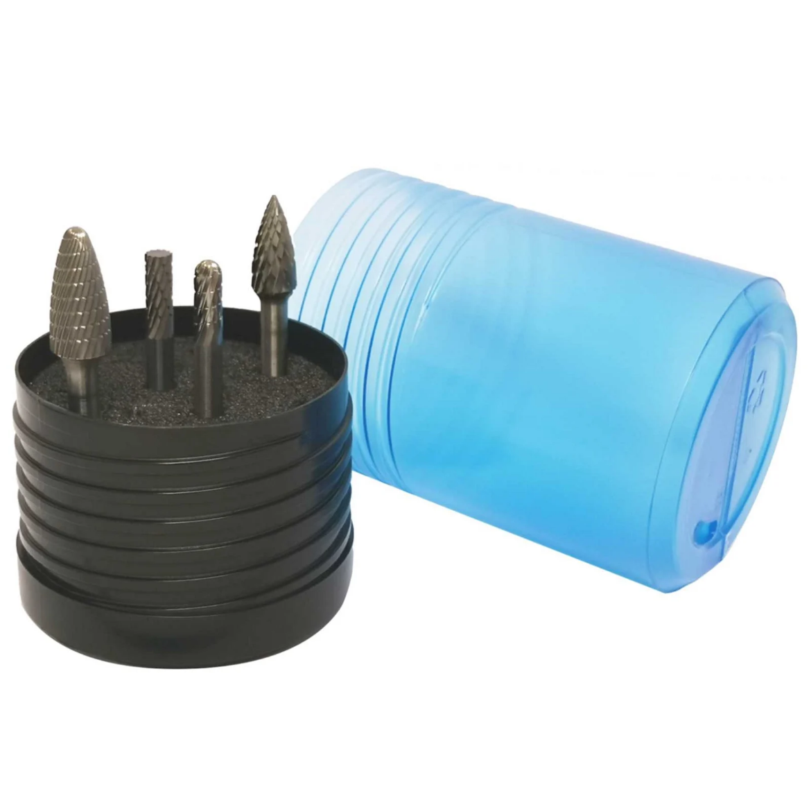 Picture of Burr Set, 1/4" MX-NCC, Tungsten Carbide, 4 Piece
