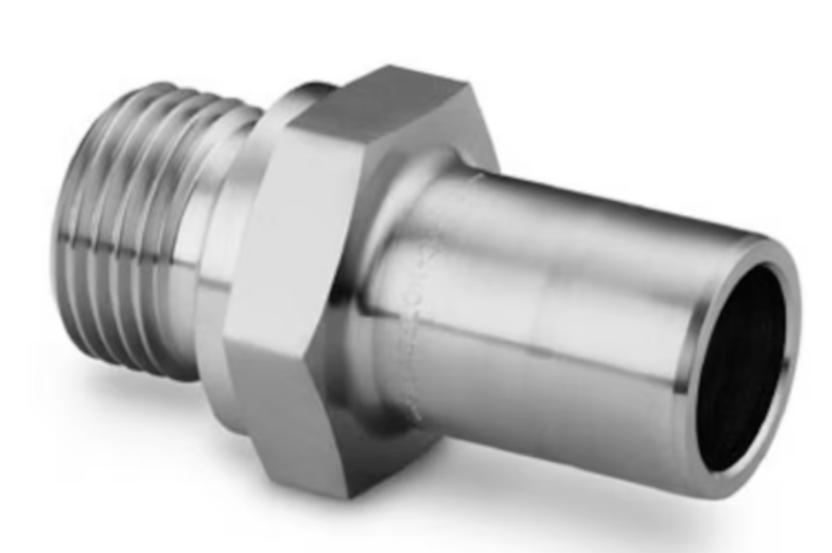 Picture of Tube Adaptor, 1/4" stub x 1/4" BSPP