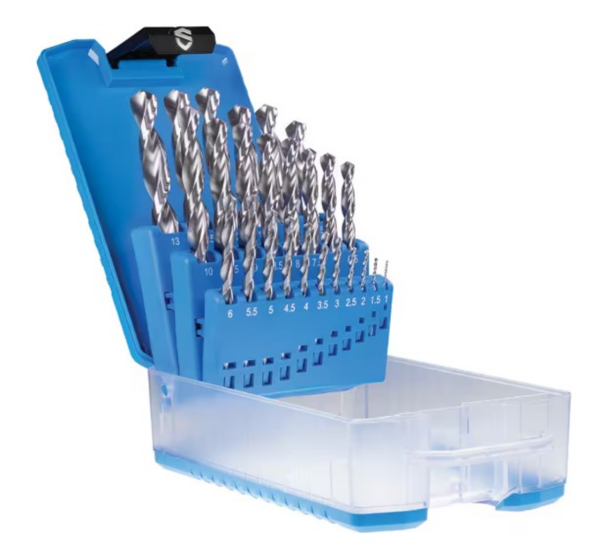 Picture of Drill Set, XP Bullet Jobber, HSS Bright, Metric 1-13mm, 25 Piece