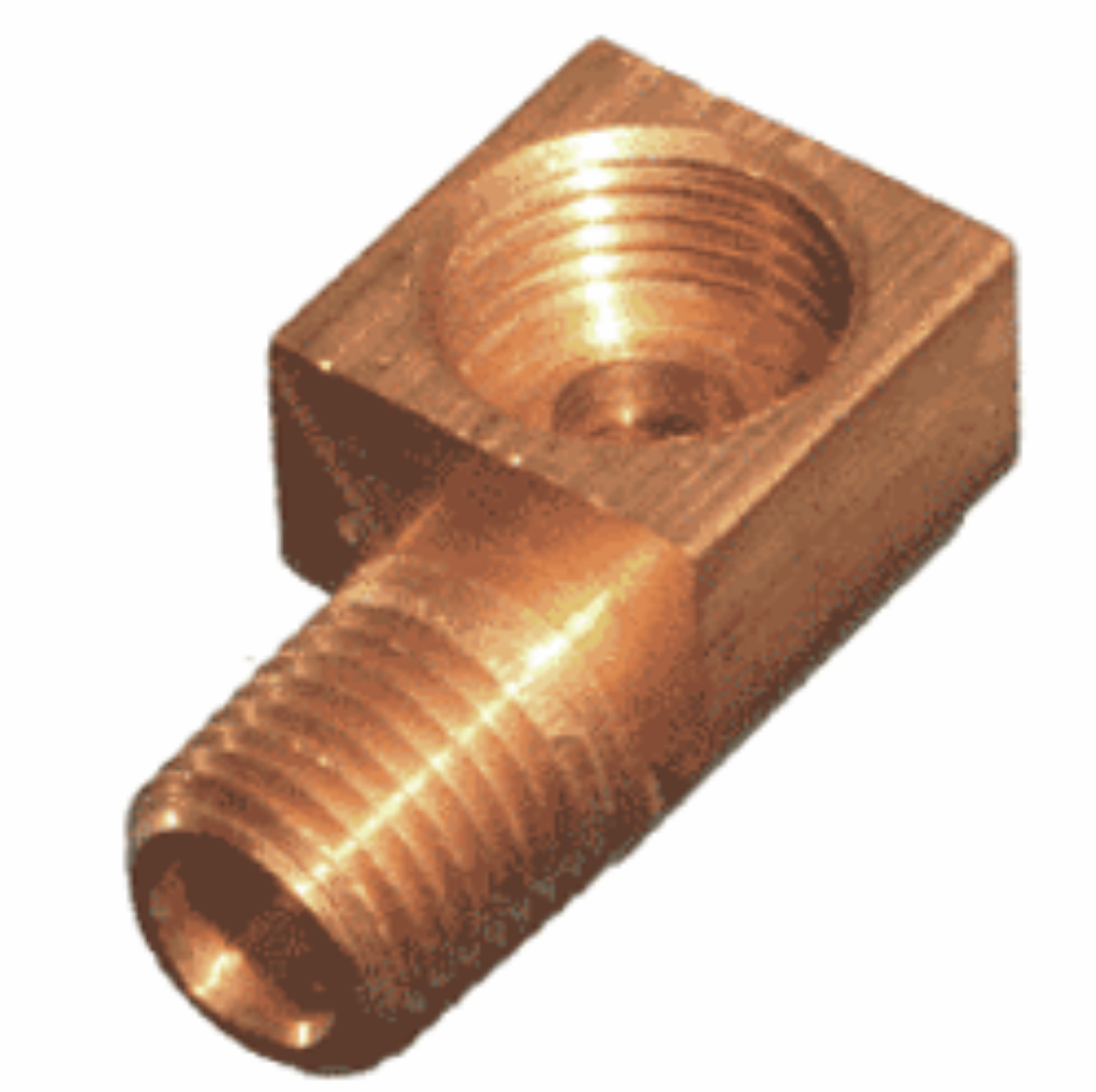 Picture of Elbow, Inv Flare, 90deg, 1/4" Tube x 1/4" NPT-M