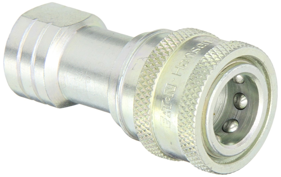 Picture of Coupling, Female Q/R, ISO 7241-1 B, Body Size,1/4", 1/4" BSPP Female
