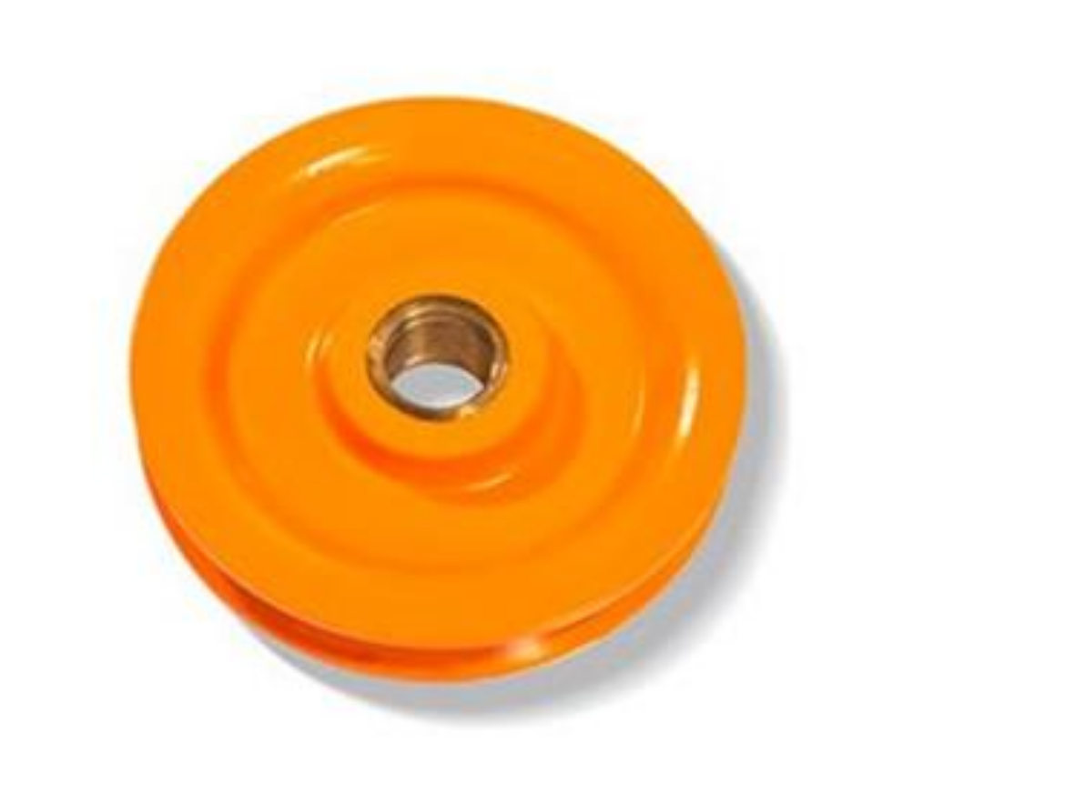 Picture of Sheave Wheel, Yellow 0.5T 100mm Wire Rope 8mm