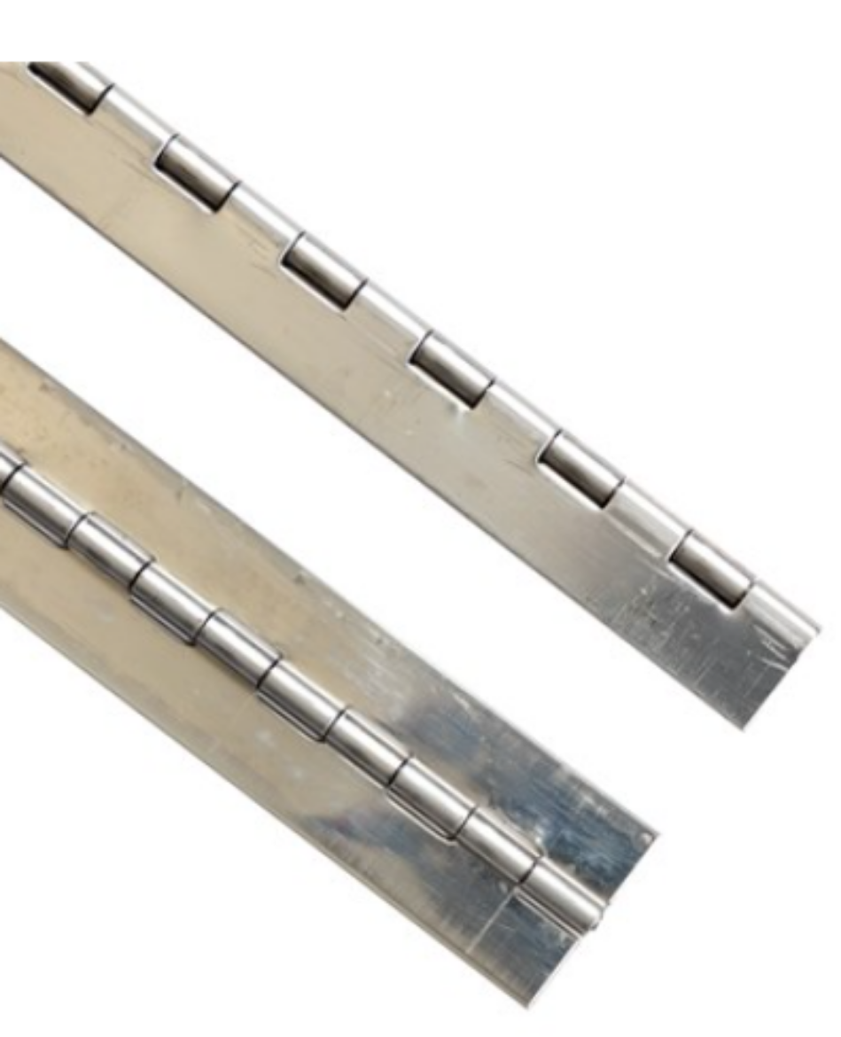 Picture of Hinge, Continuous, Stainless, 1800 long x 1.5 thick x 40mm (open)